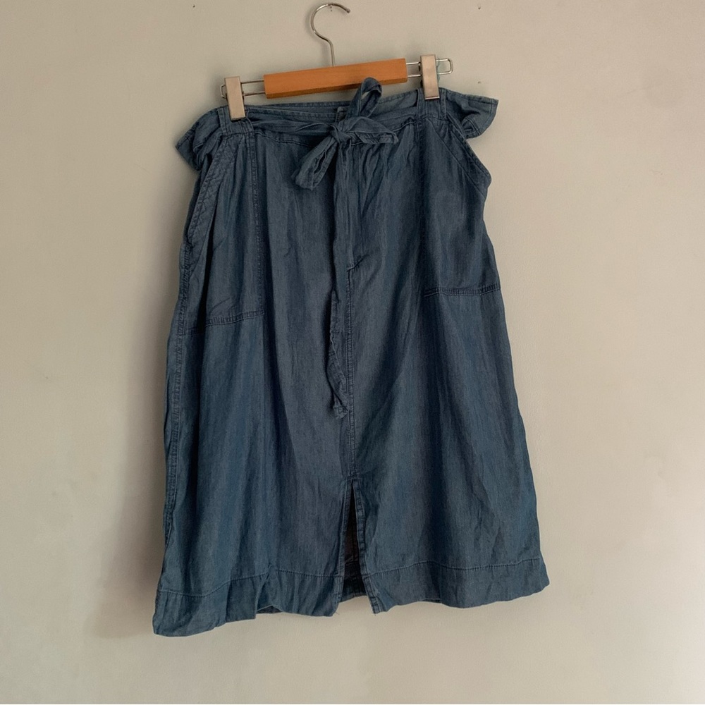 ✨ 2 for 15✨ Paperbag Denim Thin Skirt